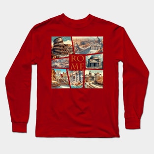 ITALIAN CITY - ROME - TRAVEL -1 Long Sleeve T-Shirt